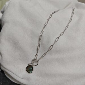 Collier Labradorite – Aura Mystique, Argent photo review