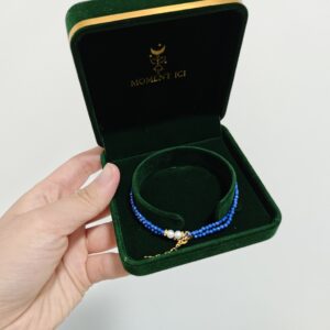 Collier Lapis-Lazuli et Perle – Sérénité Fine photo review