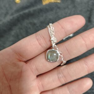 Collier Labradorite – Beauté Intérieur, Argent photo review