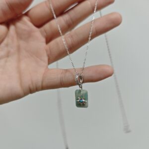 Collier Amazonite et Turquoise – Aura Boréale photo review