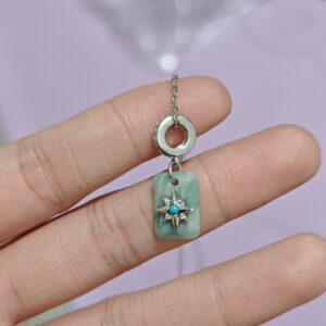 Collier Amazonite et Turquoise – Aura Boréale photo review