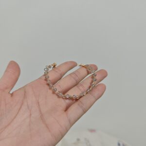 Bracelet Labradorite - Luna, Argent Plaqué Or photo review