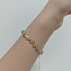 Bracelet Labradorite - Luna, Argent Plaqué Or photo review