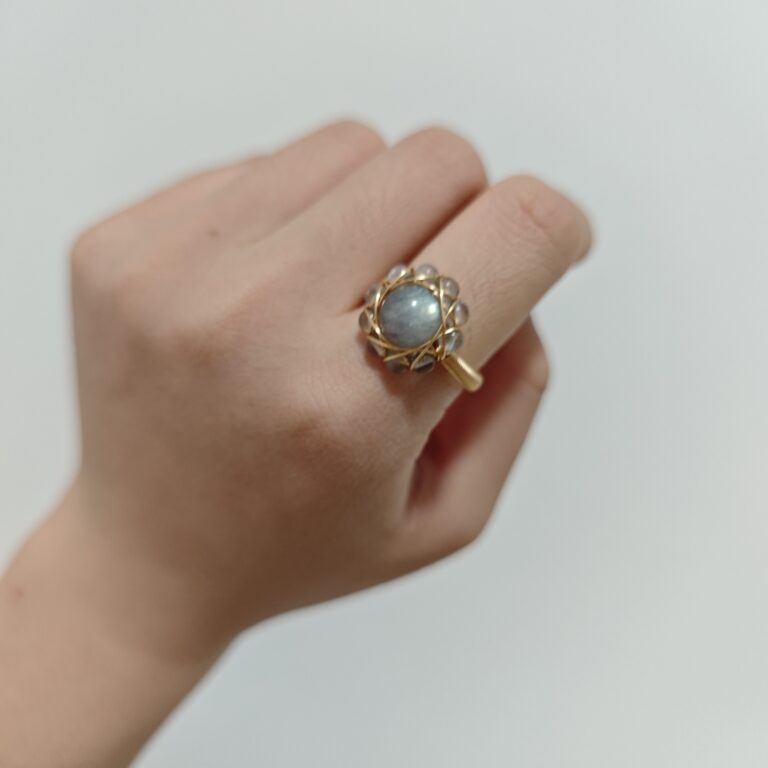Bague Labradorite – Sphère Céleste photo review