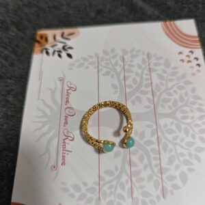 Bague Amazonite – Sagesse Jumelle photo review