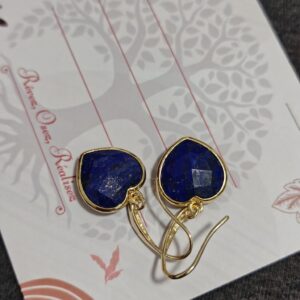 Boucles d’Oreilles Amazonite/Lapis Lazuli – Douceur Radieuse photo review