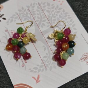 Boucles d’Oreilles Tourmaline – Vigne Enchantée photo review