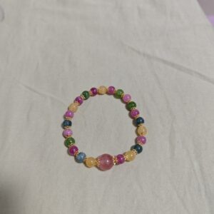 Bracelet Tourmaline et Quartz Fraise – Harmonie Lumineuse photo review