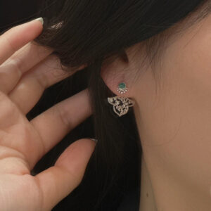 Boucles d'Oreilles Amazonite – Brise d'Océan, Argent photo review