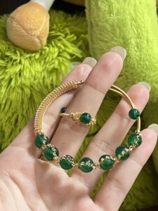 Bracelet Agate Verte – Force d’Harmonie photo review