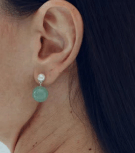 Boucles d'Oreilles Aventurine – Énergie Harmonieuse photo review