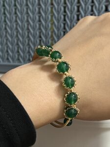 Bracelet Agate Verte – Force d’Harmonie photo review