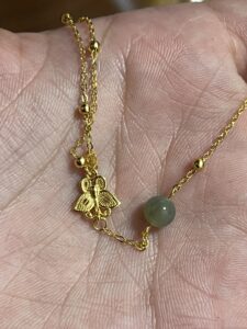 Bracelet Jade – Douceur Aérienne, Argent photo review