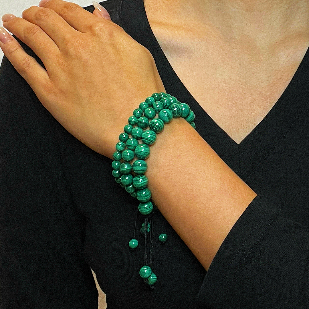 Bracelet Malachite – Énergie Protectrice