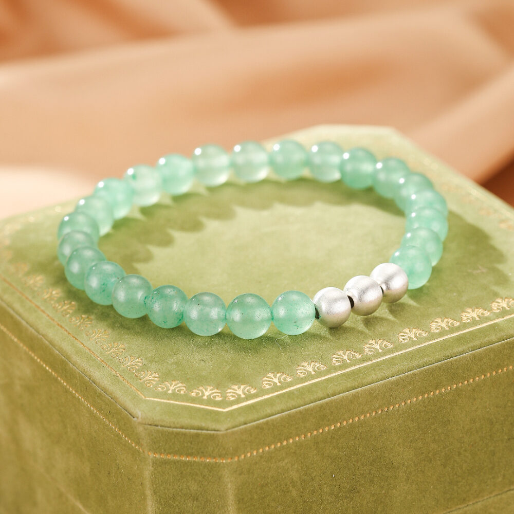 Bijoux-Bracelet Aventurine – Énergie Harmonieuse