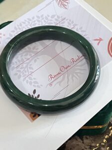 Bracelet Jonc Jade  – Vert Forêt photo review