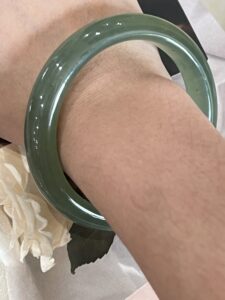 Bracelet Jonc Jade – Vert d’Eau photo review