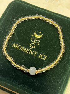 Bracelet Citrine et Jade – Aura de Prospérité photo review