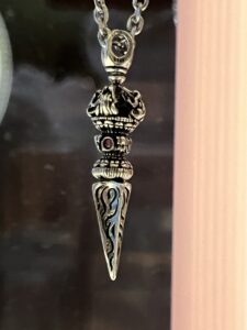 Collier Homme – Balise du Brave, Argent photo review