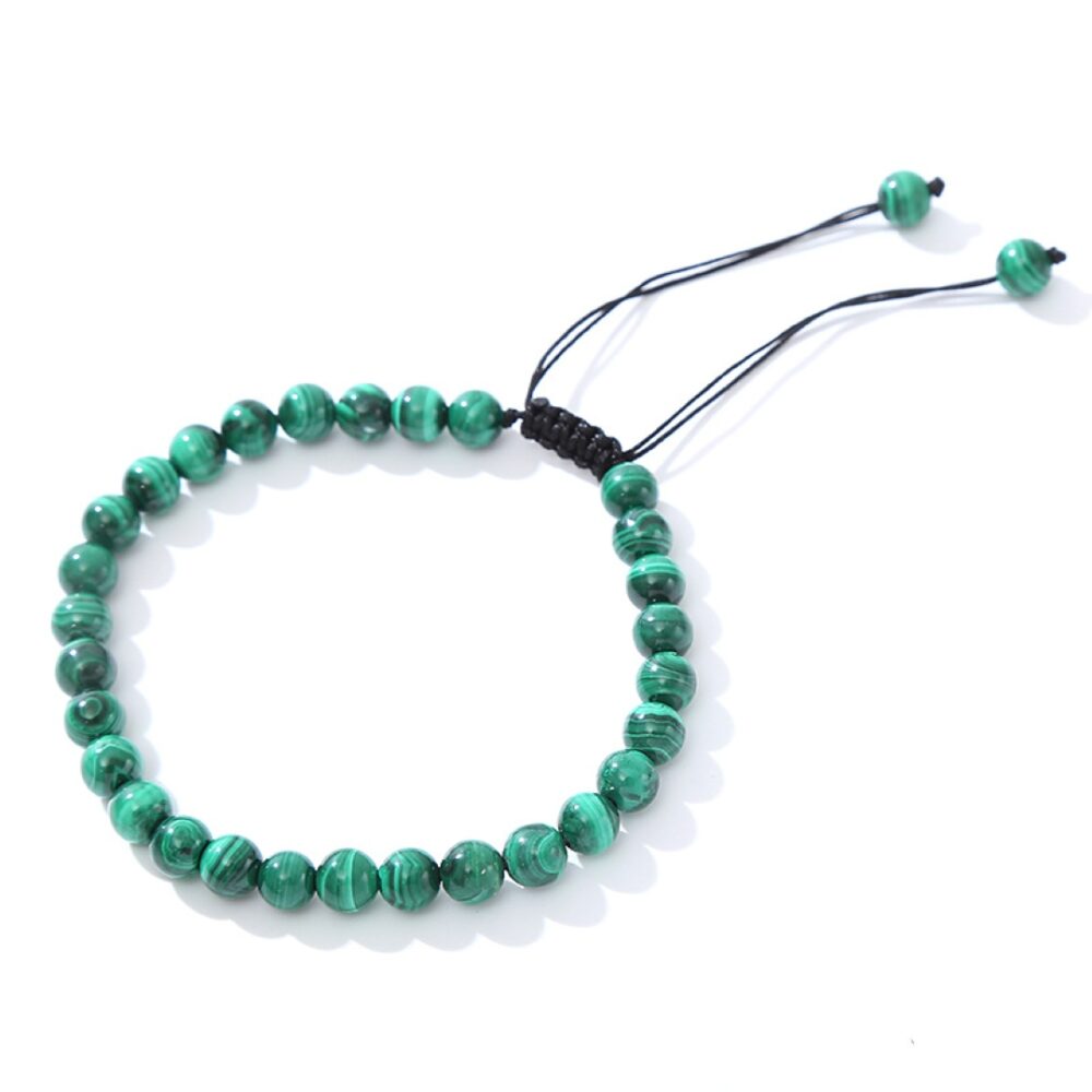 Bracelet Malachite – Énergie Protectrice