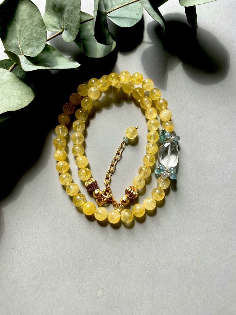 bijoux citrine