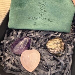 Pochon de pierres roulées – Guérison du Cœur photo review