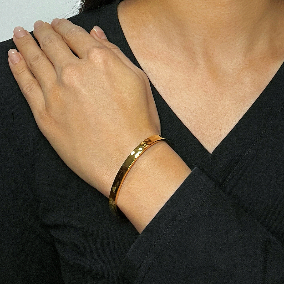 Bracelet Jonc – Éclat Solaire