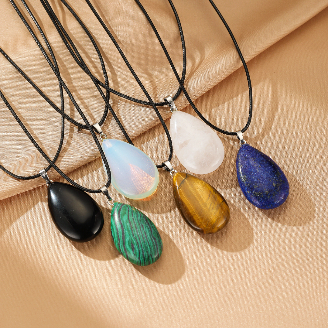 Collier Obsidienne Noire – Ancrage Profond