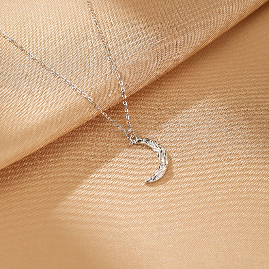 Collier Couple – Soleil et Lune Éternels, Argent