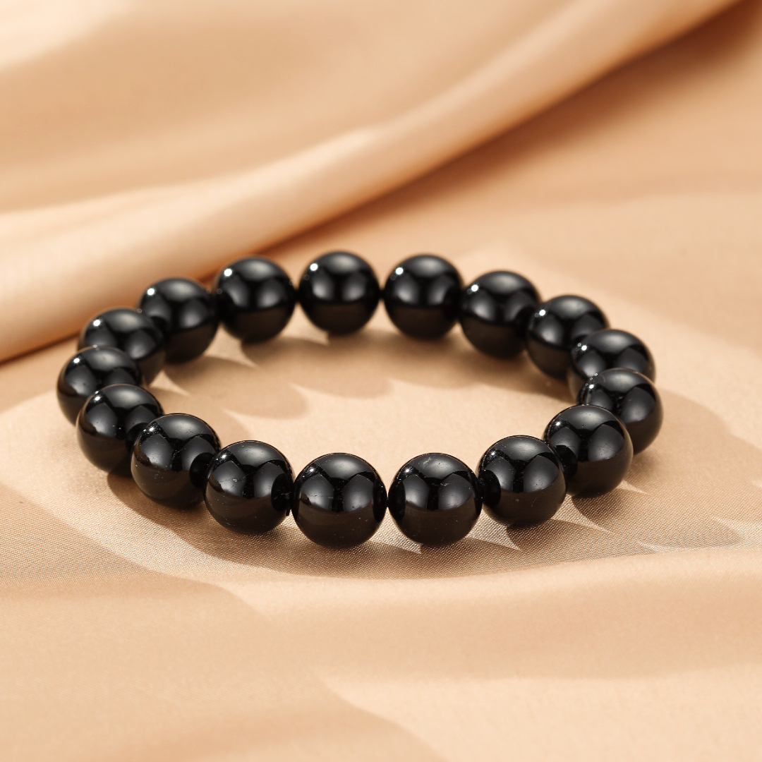 Bracelet Obsidienne – Force Sombre