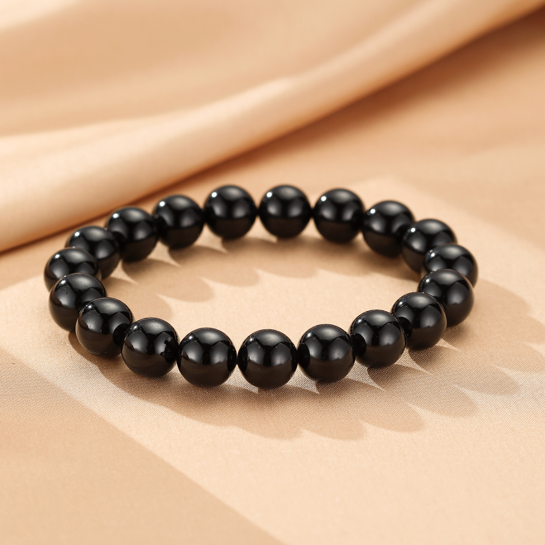 Bracelet Obsidienne – Force Sombre