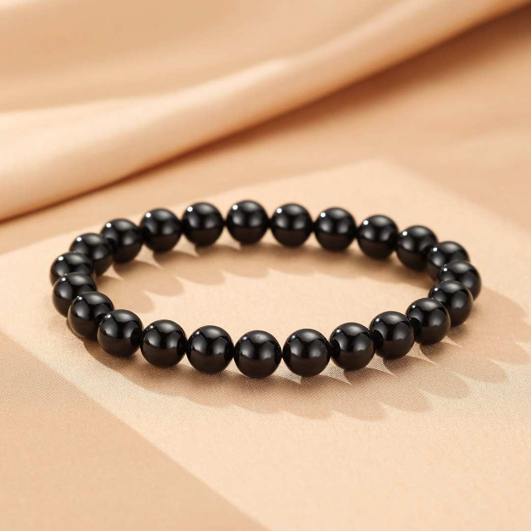Bracelet Obsidienne – Force Sombre
