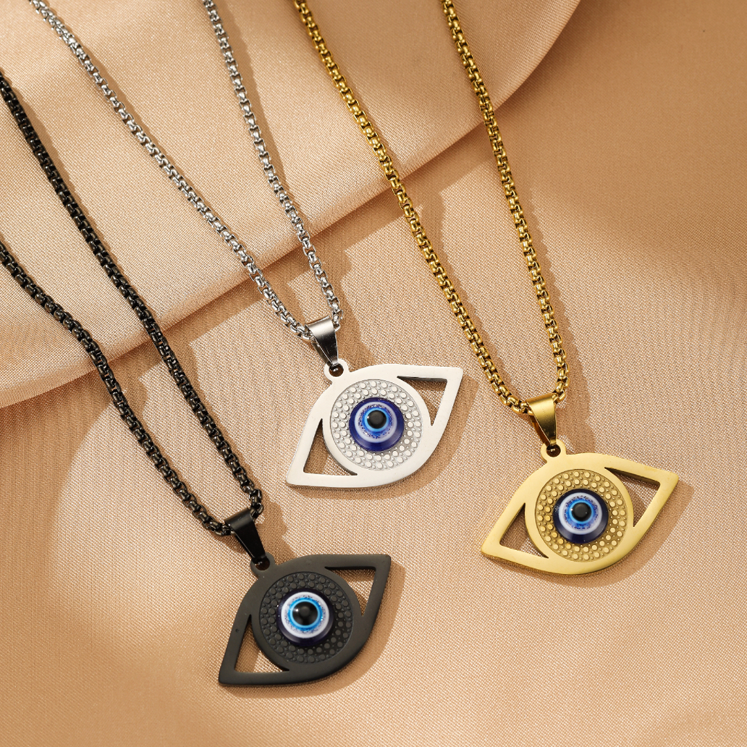 Collier Mauvais Œil – Regard Sacré