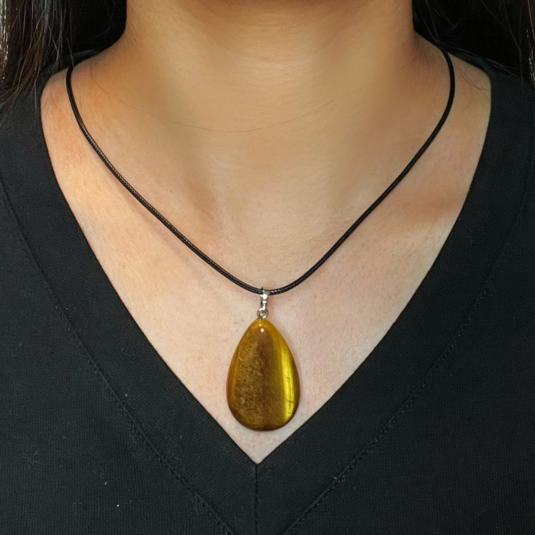 Collier Œil de Tigre – Protection Instinctive