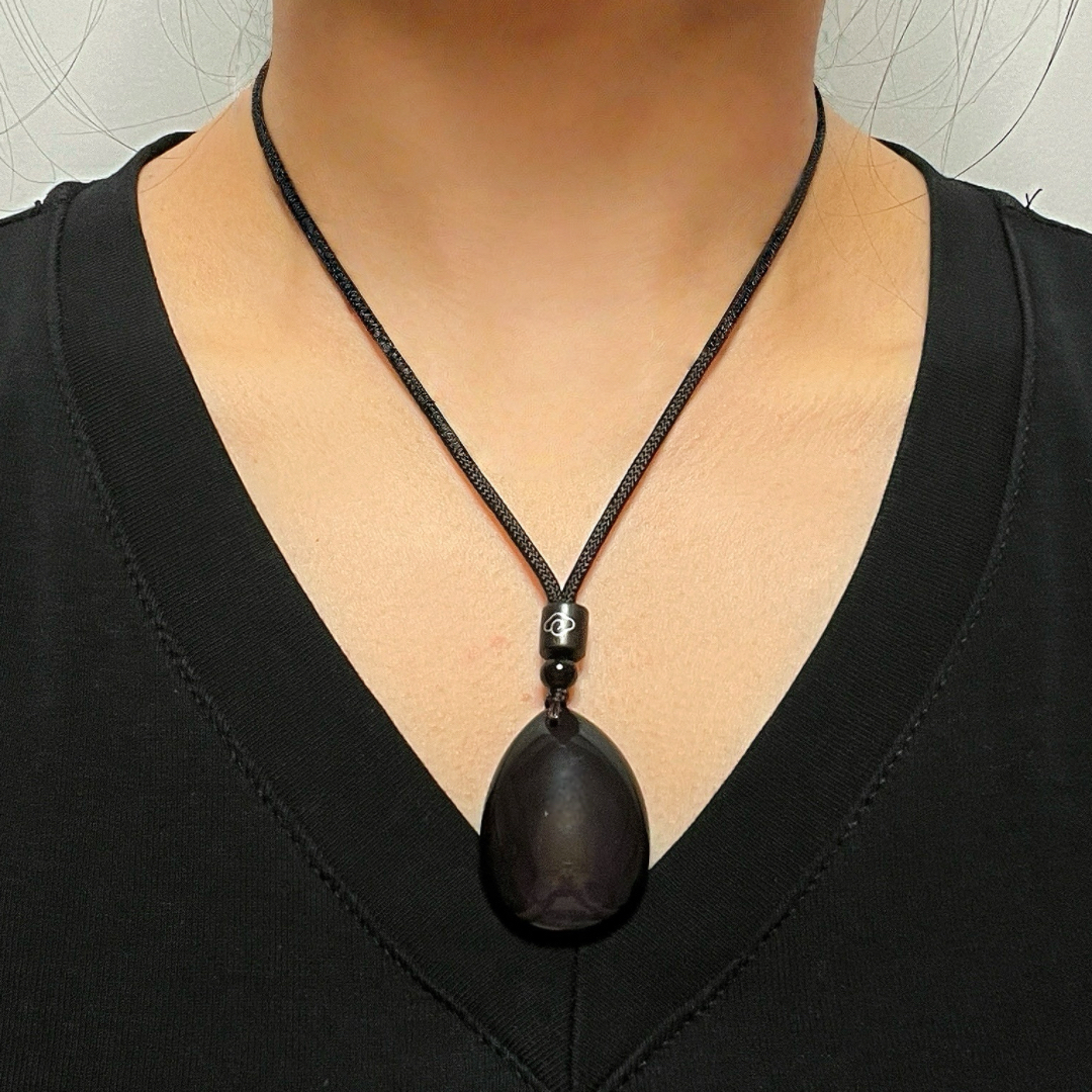 Collier Obsidienne – Mystère Protecteur