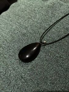 Collier Obsidienne Noire – Ancrage Profond photo review