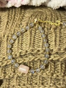 Bracelet Labradorite et Quartz Rose – Reflet Intérieur photo review