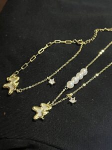 Bracelet Cheval – Liberté Étoilée, Argent Plaqué Or photo review