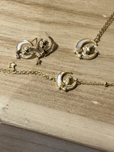 Collier Cheval – Rêve Étoilé, Argent Plaqué Or photo review