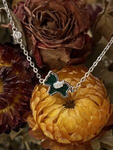 Bracelet Malachite Cheval – Élégance Libre, Argent photo review