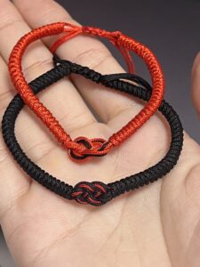 Bracelet Couple/Ami - Dragon, Fil Rouge photo review