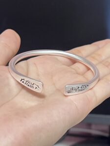 Bracelet Couple – Voyage du Monde, Plaqué Argent photo review