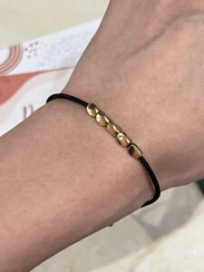 Bracelet Couple / Ami « Flot » en Fil Rouge photo review