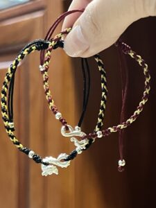 Bracelet Couple Dragon – Duo Passion, Argent 999 photo review