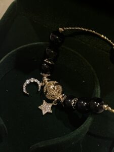 Bracelet Couple Lune et Etoile en Obsidienne – Union Cosmique photo review