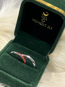 Bague Couple – Lien Ardent, Argent photo review