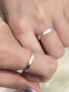 Bague Couple – Cœur Enlacé, Argent photo review