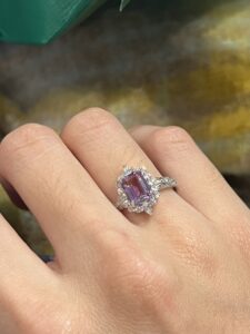 Bague Améthyste – Héritage Royal, Argent photo review