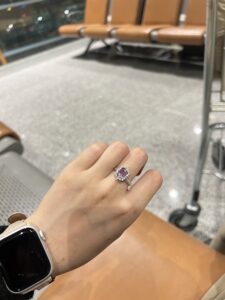 Bague Améthyste – Héritage Royal, Argent photo review