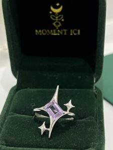 Bague Améthyste – Éclat Stellaire, Argent photo review